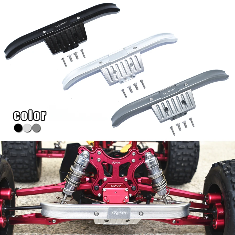 

GPM Metal Aluminum Alloy Front Bumper Front Collision Bar AR320363 for ARRMA 1/8 OUTCAST NOTORIOUS 6S BLX Upgrade Accessories