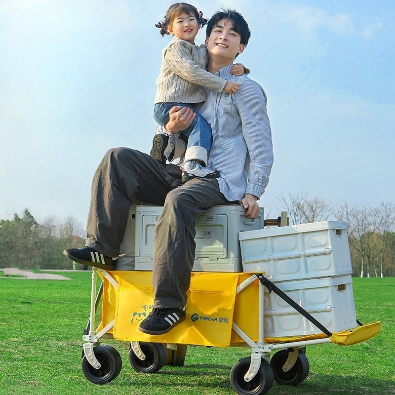 

Mega-Capacity 580L Carbon Steel Stall Cart,Anti-Sink Grid Terrain-Adaptive Wheels,250kg Commercial Loading,Outdoor Hauling