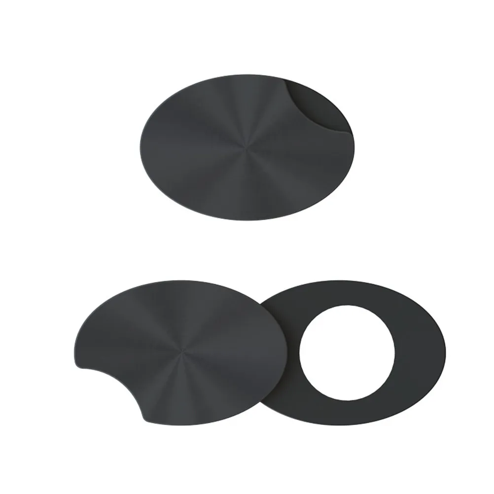 

ABS Webcam Cover Black Laptop Camera Privacy Protection Sticker Perfect Fit for Computers Tablets Smartphones Webcam Cover