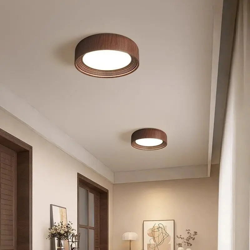 

Минималистичный светодиодный потолочный светильник диаметром 25 см для прихожей, прохода, коридора, балкона, декоративная лампа, потолочная люстра, блеск для гостиной, спальни