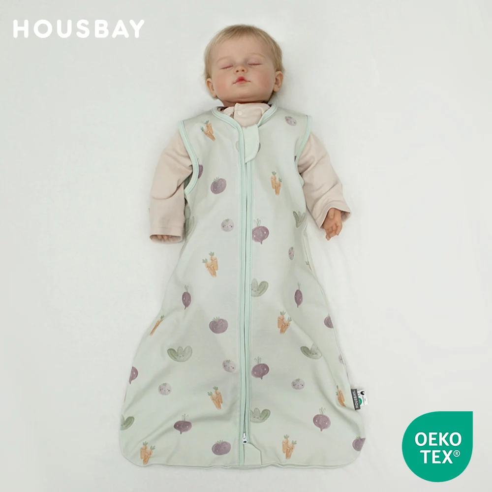 

Детский спальный мешок из 100% хлопка, мягкий, летний, тонкий, дышащий, для младенцев, защита от раскрывания, для детей от 0 до 12 месяцев