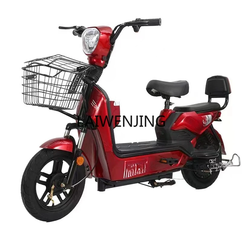 

HLZ national standard parent-child electric factory direct sales two-wheel 48v long battery life double battery car