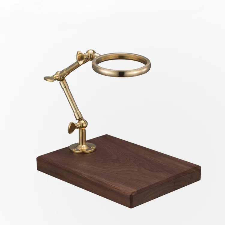Solid wood seat, coffee rack, brass joint, hand brewed coffee rack, filter paper, filter rack, cloud pot, coffee sharing pot