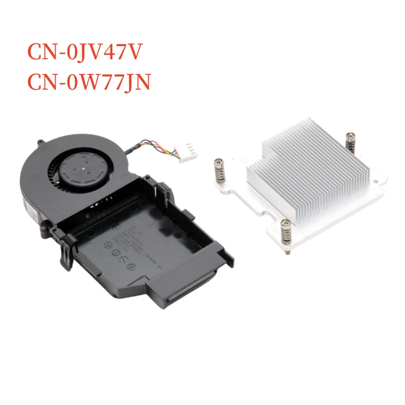 

0JV47V 0W77JN для DELL Optiplex 3080 5080 7080 MFF радиатор с охлаждающим вентилятором CN-0JV47V 100% протестирован Быстрая доставка