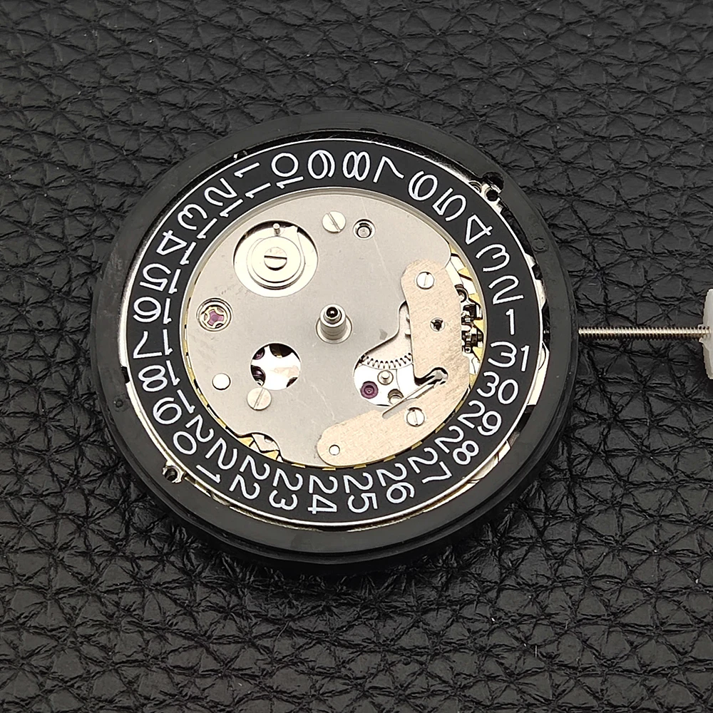 China NH35 Movement Watch Movement 3 O'Clock Black/White Calendar Replacement Japan NH35 Mechanical Movement Watch Accessories image 5