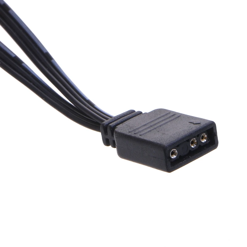 3-Pin ARGB Splitter สำหรับ ASUS Aura SYNC MSI Mystic Light Sync เมนบอร์ด5V 3-Pin argb หัวสาย