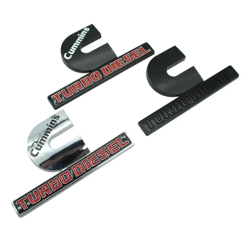 TURBO DIESEL Logo Car Stickers for Dodge Pickup RAM 1500 2500 Refit Accessories Side Body Decorative Decals view 3