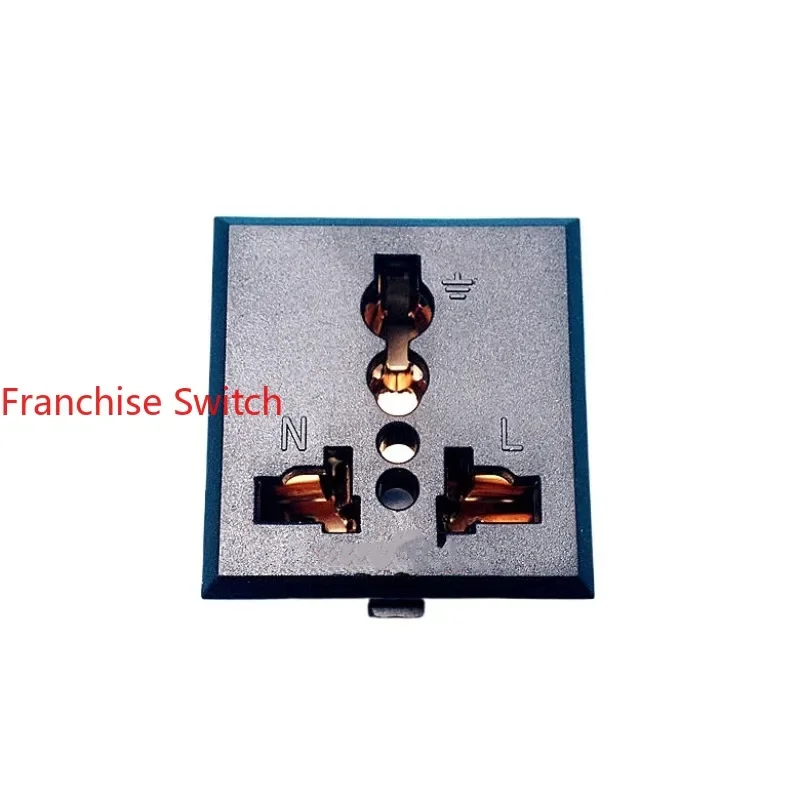 

10PCS AC socket SS-801 power recessed card-type large hole 13A