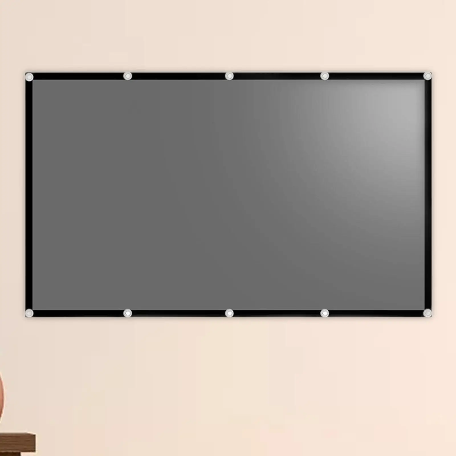 

9-дюймовый проекционный экран высокой четкости, простая установка, портативный