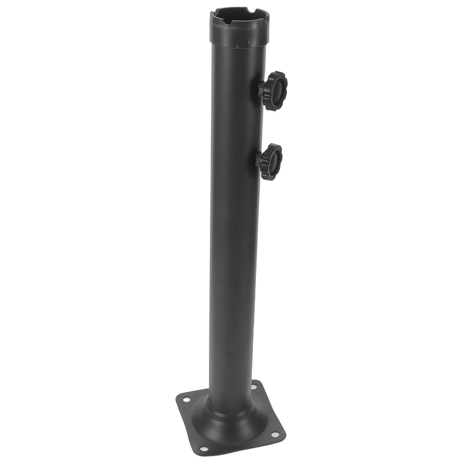 Heavy Duty Patio Umbrella Base Tube Universal Outdoor Replacement Pole Stabilizer Sleeve Mount Bracket Garden Balcony Parasol