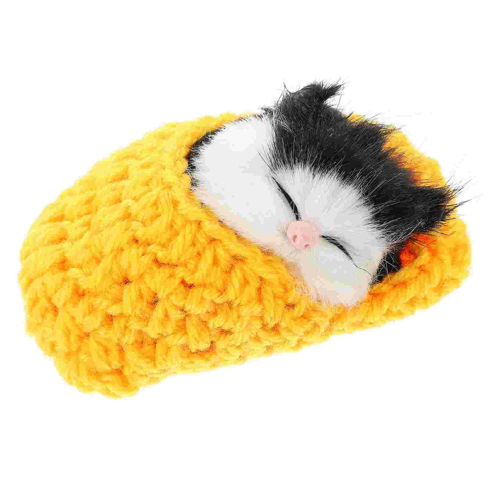 Katze Plüsch Mini Spielzeug Kätzchen Schuh Tier Schlafslipper Kuscheltiere für Mädchen