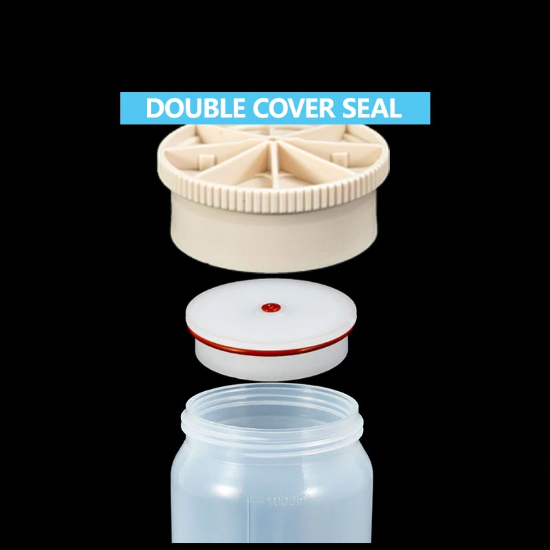 PP high-speed centrifugal bottle double cap/single cap polypropylene material 1 piece