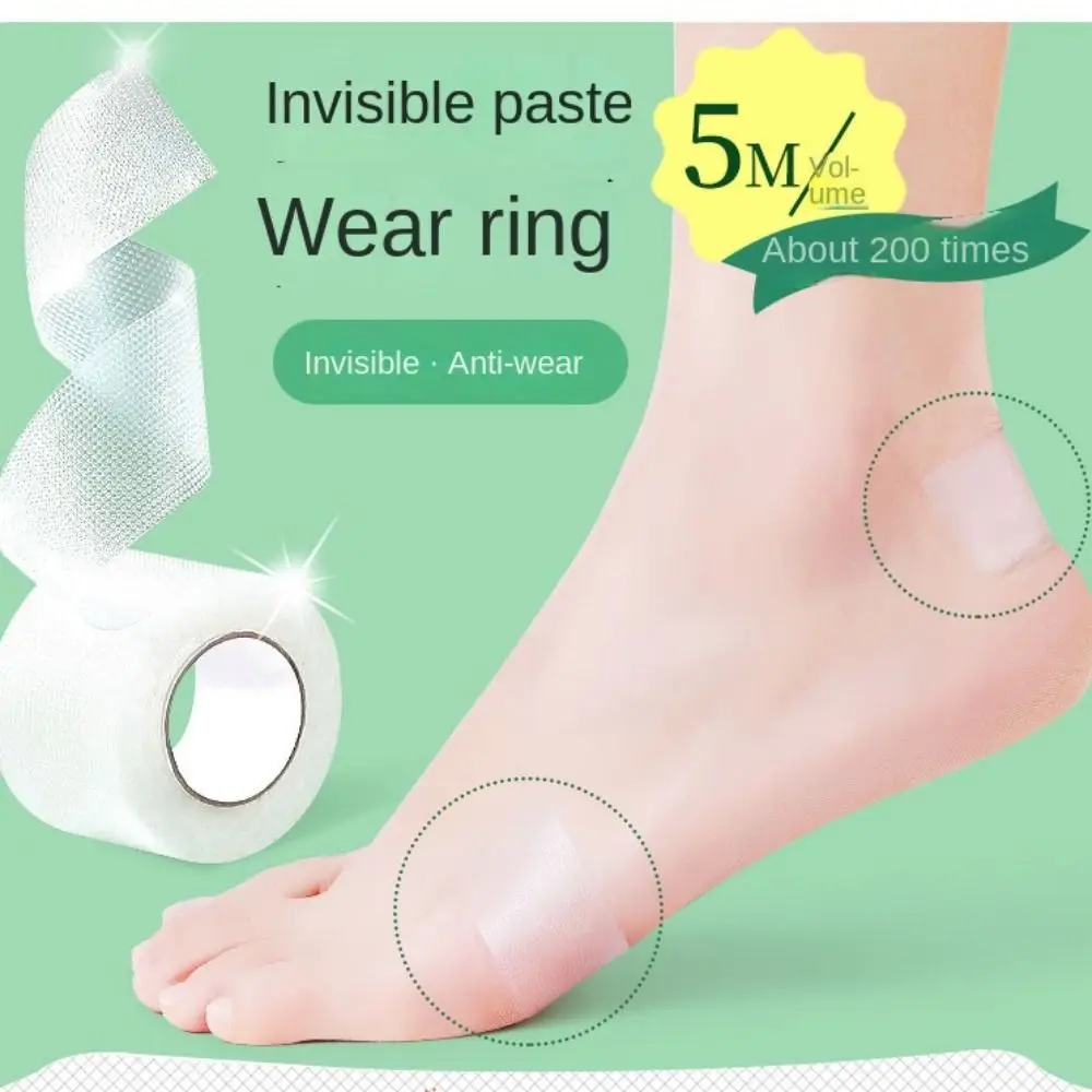 

30pcs New Foot Care Gel Heel Protector Cushion Grip Silicone Gel Foot Patches Invisible Anti-wear Sticker Blister Pads