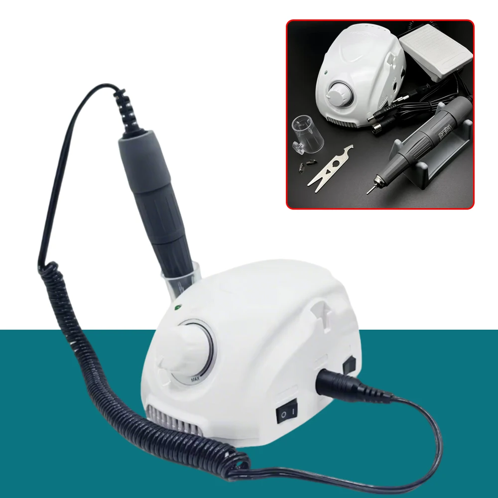 

Dental Micro Motor Marathon Machine for Engraving Nail Polish and Dental Procedures with SH37L1 Handpiece Handle Set