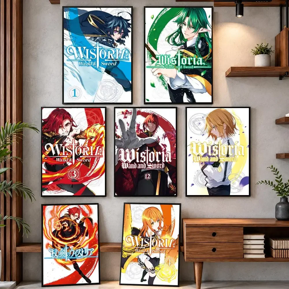 comic Wistoria：Wand and Sword Poster HD Poster Printing Cozy Warm Style Home Decor for Bedroom Corridor Cafe Gift