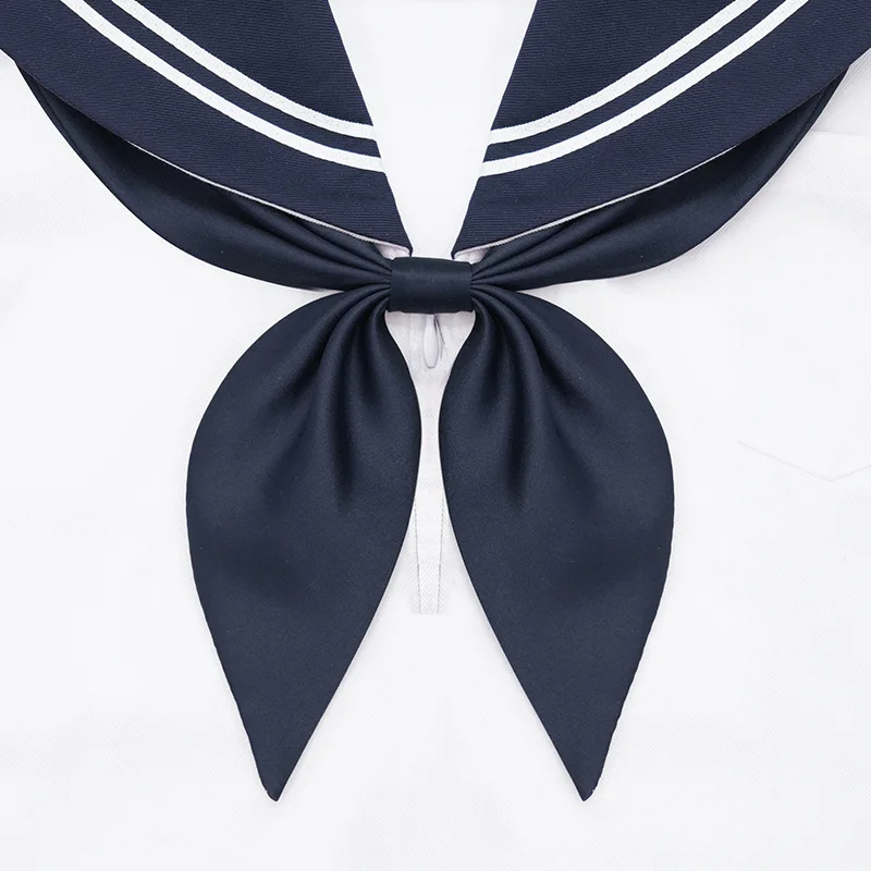 Japanese School Girl Cosplay Anime Sailor Suit Bow Tie Bowknot Neckties JK Girls Bowtie Sailor Uniform Collar Ties Sexy Clubwear