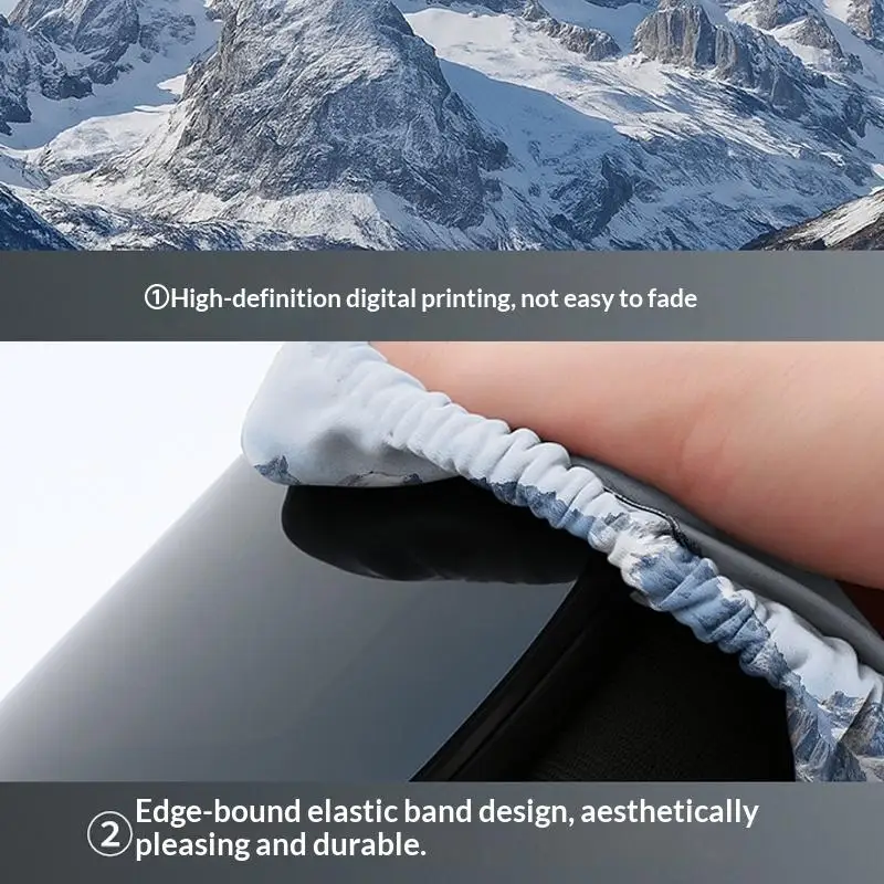 Elastic Ski Goggle Cover, Dustproof Protector, Snowboarding & Snow Sport Glasses Protective Gear view 4