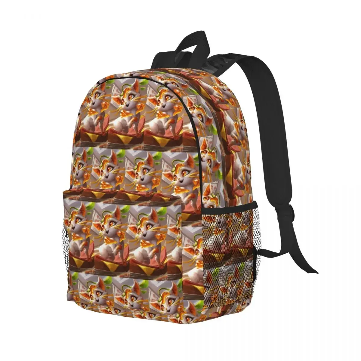 Yuumi LOL League Of Legends Game Backpack Student Boys Girls BookBag Kids School Bag Computer Shoulder Bags for Men Women