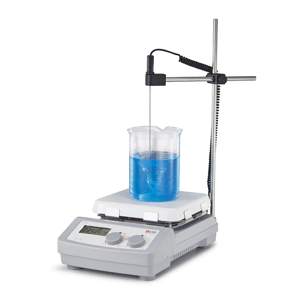 

MS7-H550-Pro MS7-H550-S LCD Digital 100-1500 RPM, Heating Temperature Up to 550"C Glass Ceramic Magnetic Hotplate Stirrers