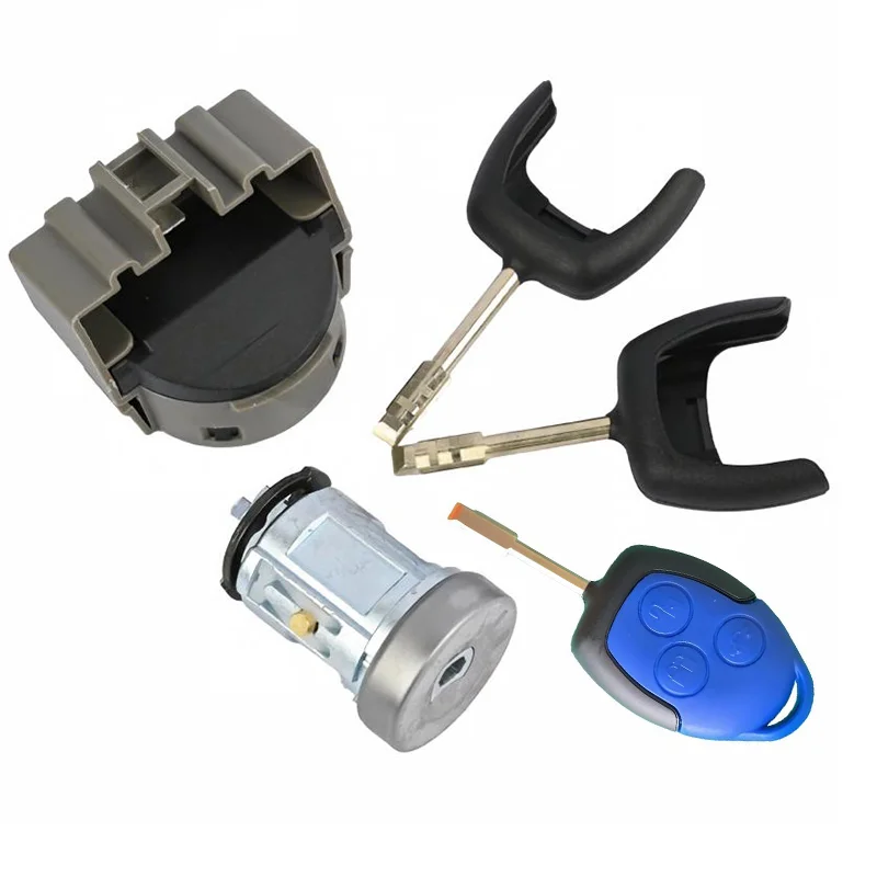 Car Ignition Switch Barrel Cyclinder Lock Cylinder With2 Key For Ford Transit MK7 MK8 Camper Van Motorhome Ignition Lock Part