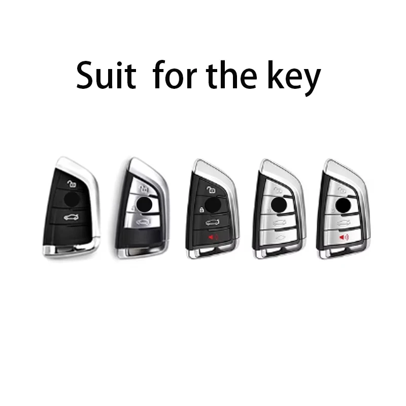 Interesting for Bmw 5 Series Car Model Key Case for 3 Series 6 X3 X5 X1 X3 X6 Protective Key Cover Fob Bag Keychain Accessories