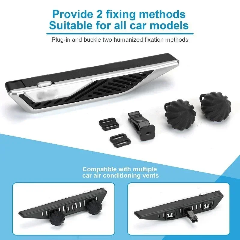 

For BMW Blade Air Freshener Holder, 5 Series, 3 Series, 7 Series, X3X5X7, original factory refill strips for car air fresheners.