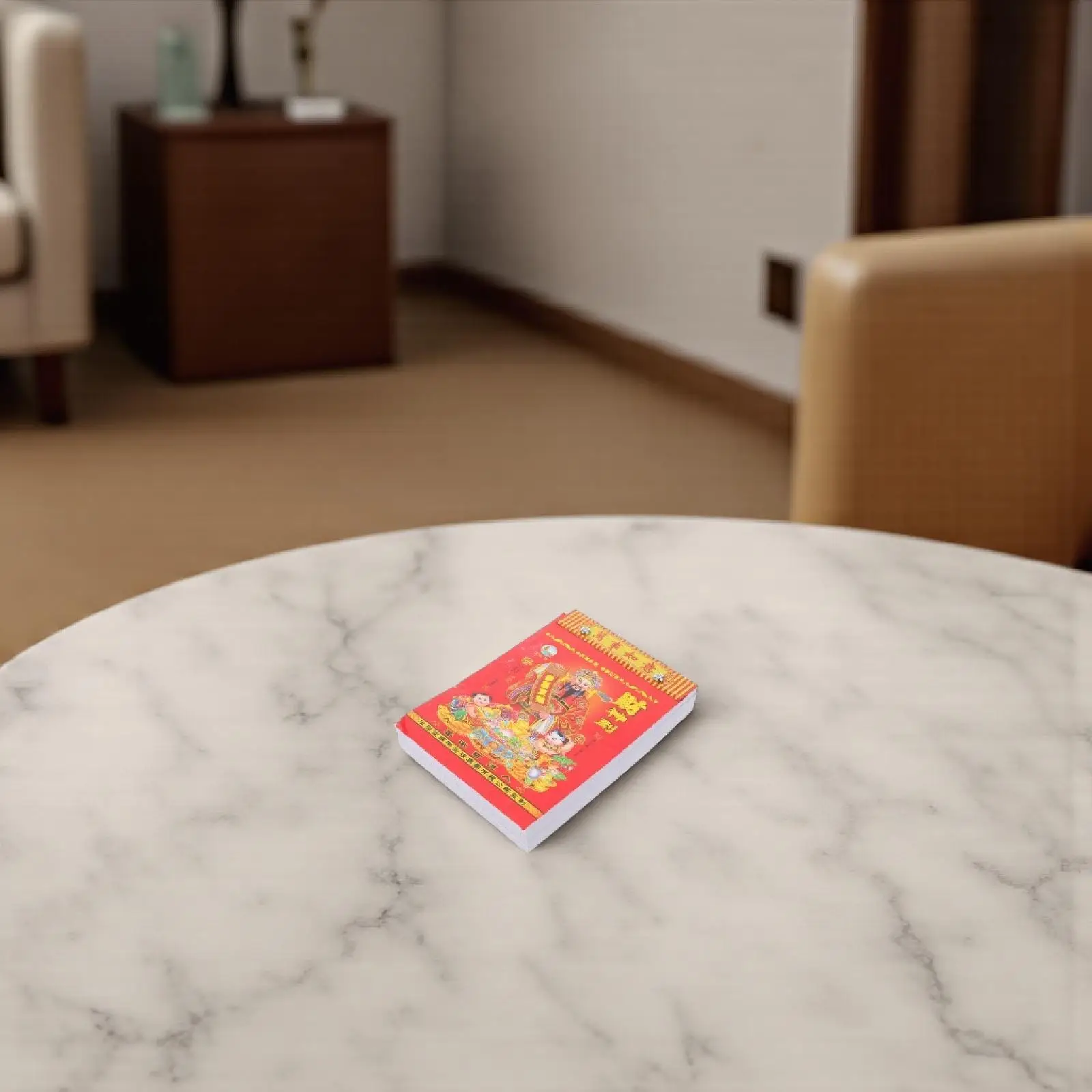 

Chinese Wall Calendar 2026 Traditional Tearable Hanging Daily Planner Year of The Horse Lunar Year Calendar Feng Shui Home