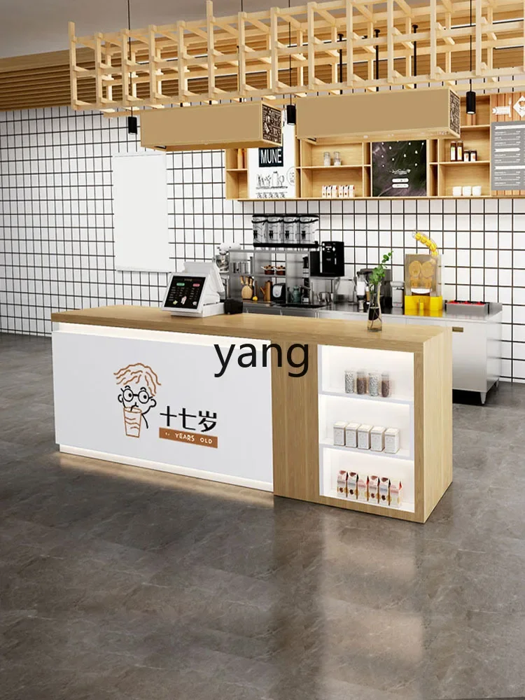 ZYR milk tea shop dessert bakery checkout page fruit shop washing and cutting table