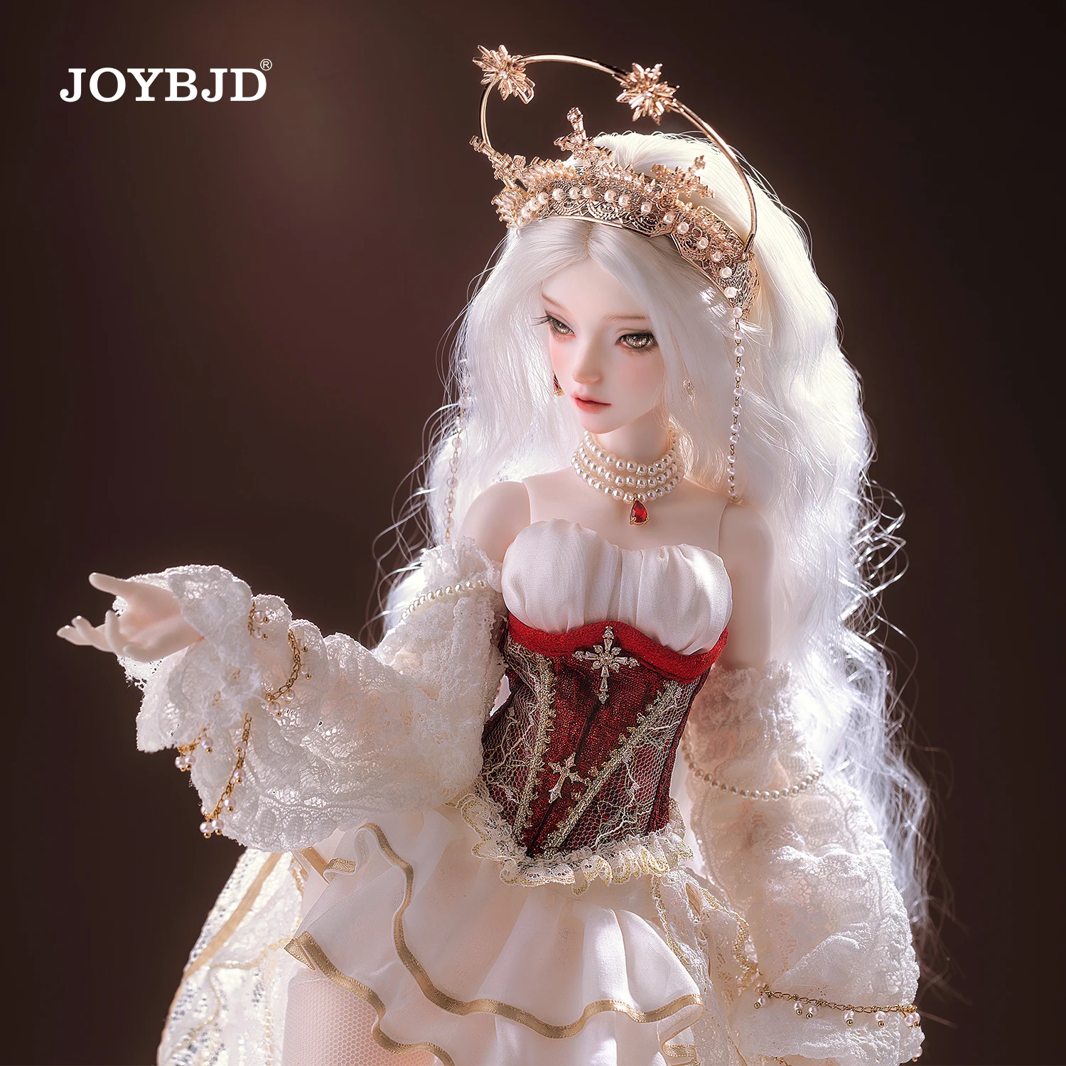 JOYBJD Bjd Doll 1/4 Kael FullSet Medievale Vintage in stile europeo Dea Angelo Muxi Corpo Figura in resina