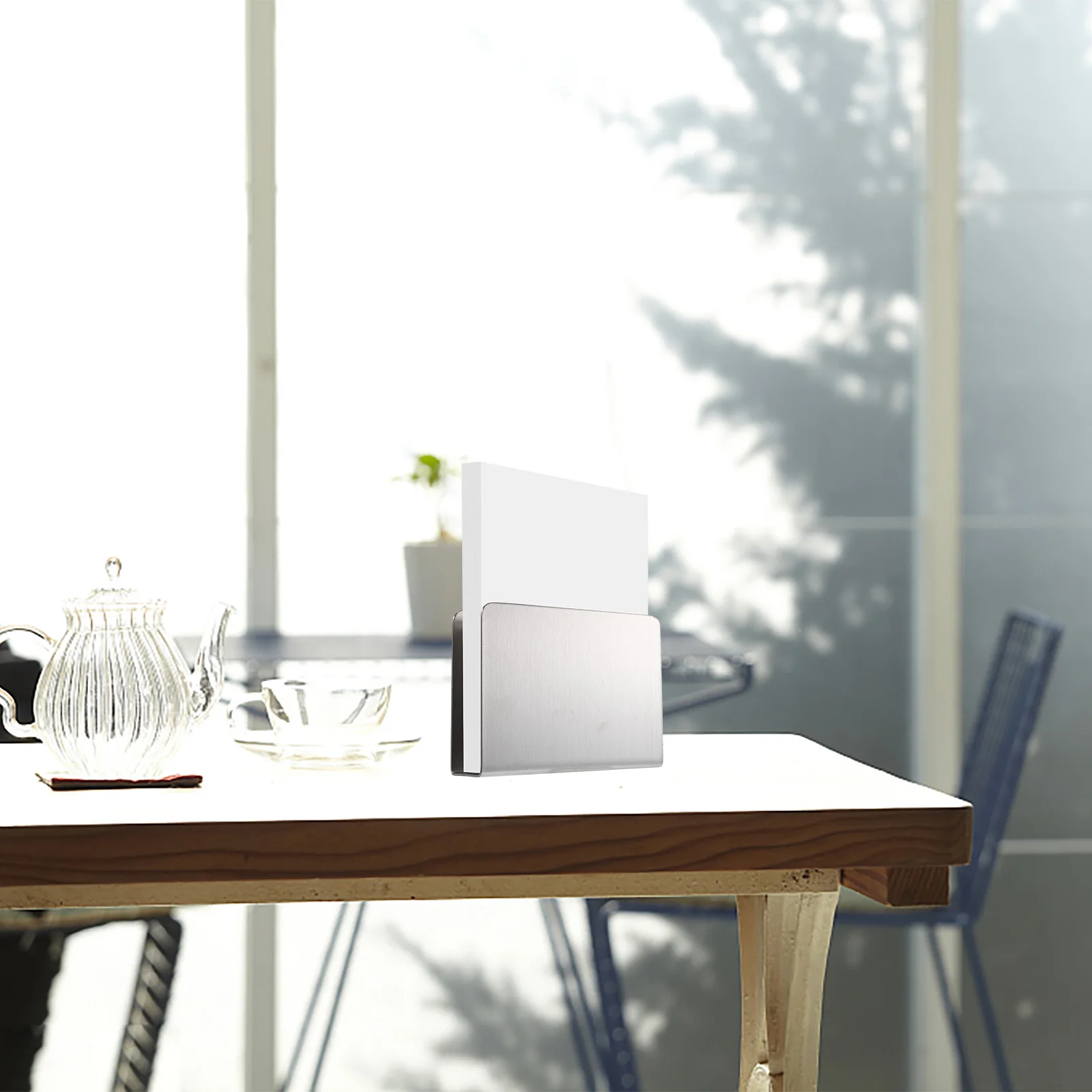 

Stainless Steel Napkin Holder Safe Wear Break Rust Resistance Modern Tissue Storage St Decorative Bracket Compact Size