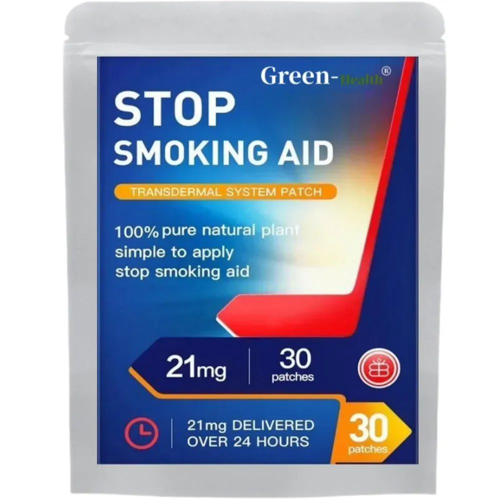 Stop Smoking Transdermal Patches 21 Mg Quit Patches, Easy And Effective Stop Smoking Aid 30 Patches One Month Supply