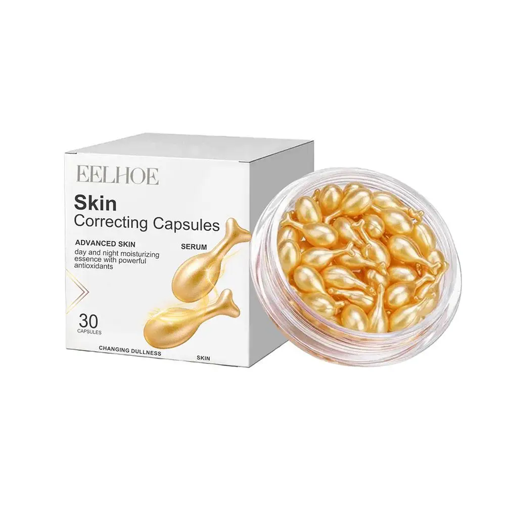 Vitamin E Capsules Brightening Skin Bleach Dull Skin Anti Dark S-pots Pigment Corrector Rejuvenated Skin Smooth Serum Capsules