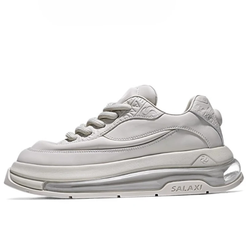 أحذية رياضية كاجوال بنعل ناعم وسادة أوروبية للرجال والنساء من الجلد الطبيعي أحذية مريحة قابلة للتنفس #2