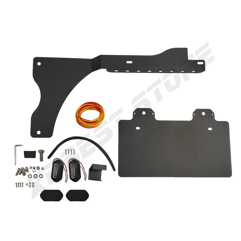 Rear Licence Plate Adjustable Relocation Kit for Suzuki Jimny Gen 4 JB64 JB74 JB64W JB74W 2019 2020 2021 2022 2025 2024