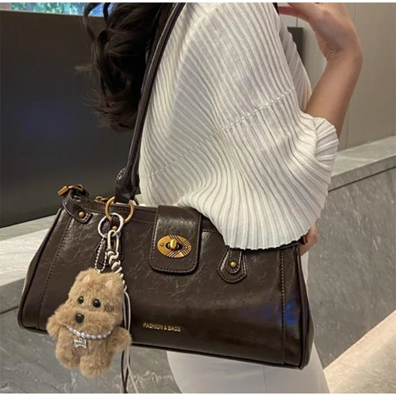 

High-quality Fashion Shoulder Bag For Women Luxury Niche Brand Buckle Design Underarm Bag Designer New Clasic Classic Handbag