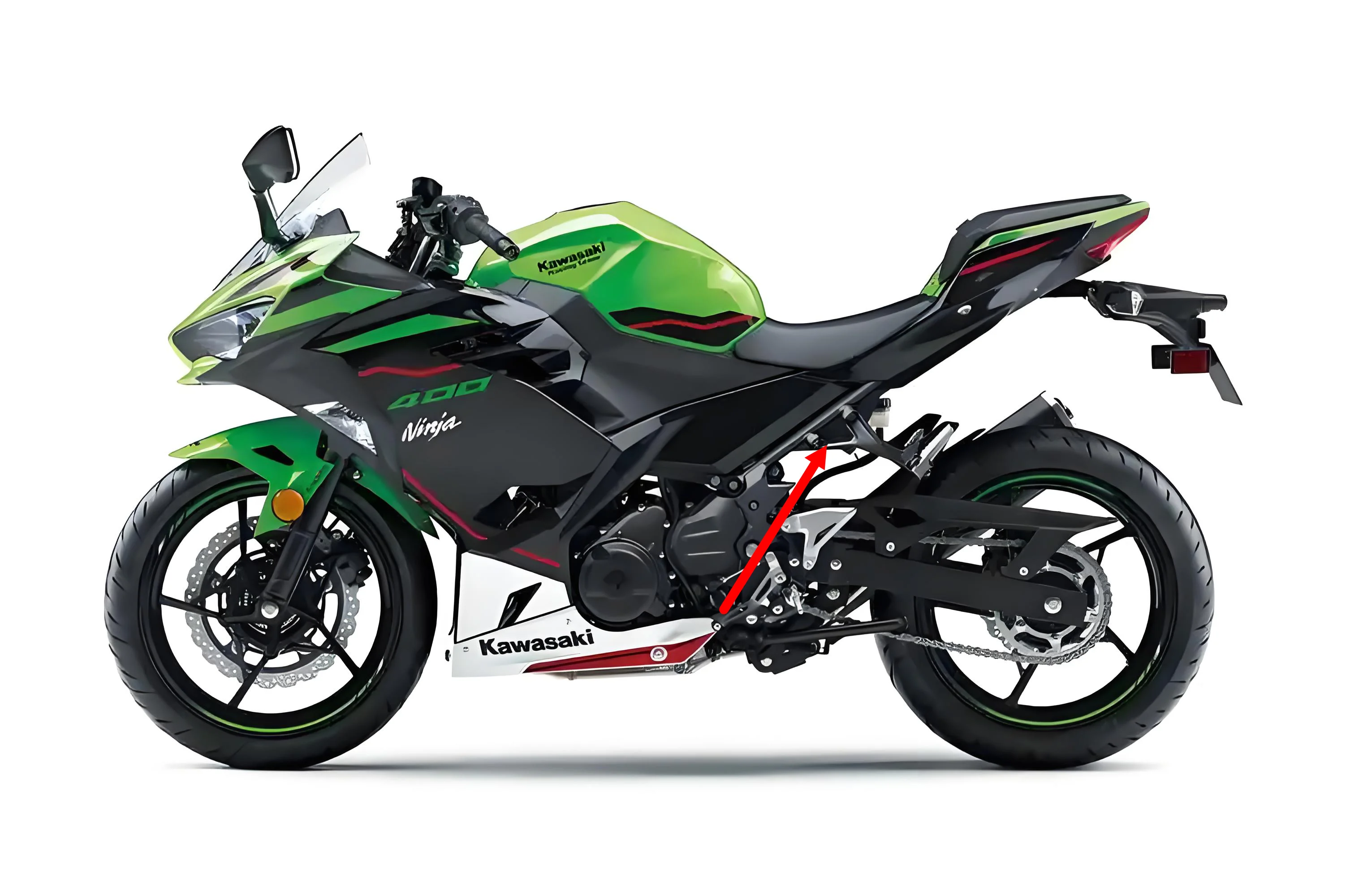 Suitable for Kawasaki Ninja 400/Z400 2018 2019 2020 2021 after pedal support rear pedal fixer