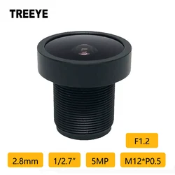 F1.2 Starlight 2.8mm Lens 5Megapixel M12 Lens 1/2.7