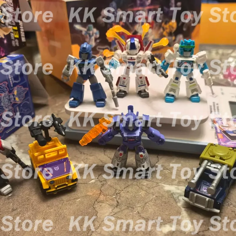 جديد Blokees التحول المدافع نسخة موجة 5 عمل أرقام Galvatron Jetfire أوبتيموس رئيس صندوق أعمى الجمعية نموذج اللعب