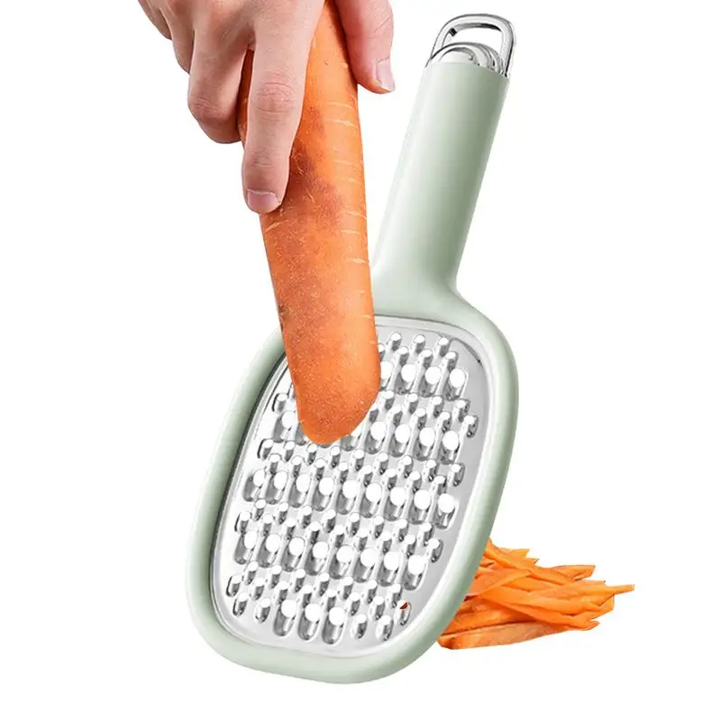 

Lemon Zester Grater With Handle Ergonomic Carrot Grater Manual Graters & Slicers Portable Efficient For Cheese Chocolate Potato