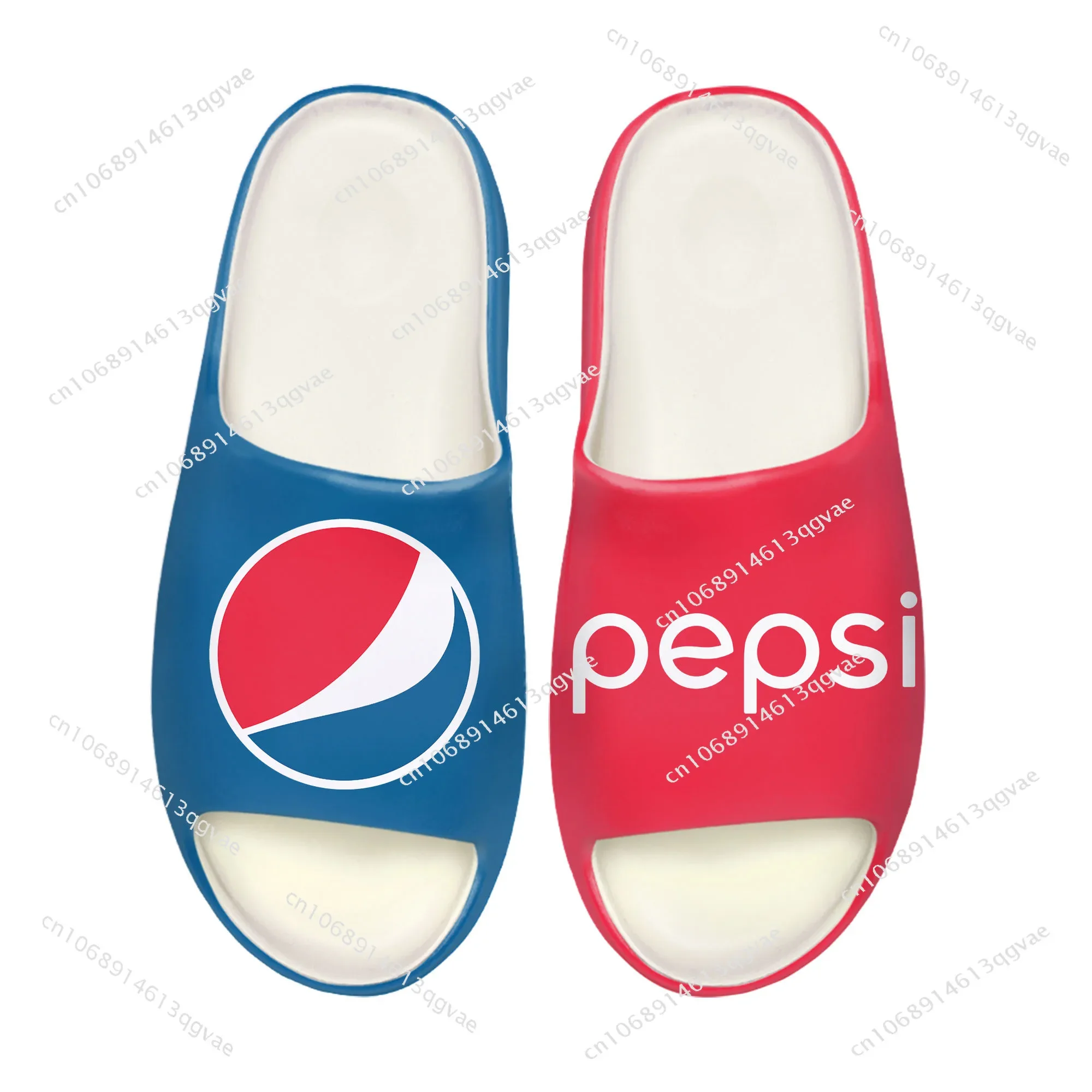 P-Pepsi-Cola Soft Sole Sllipers Home Clogs Customized Water Shoes Mens Womens Teenager Stepping on Shit Bathroom Beach Sandals