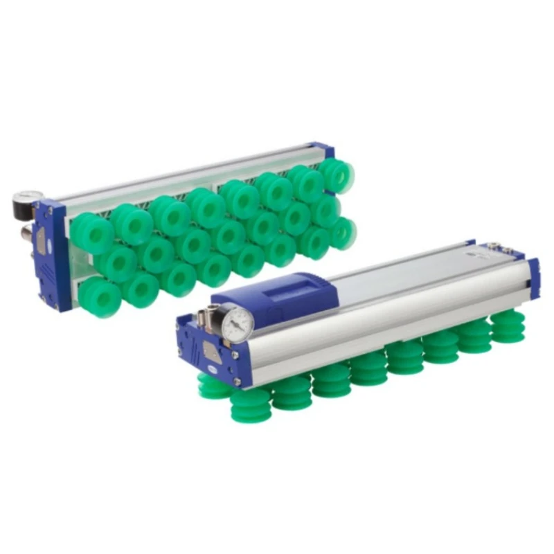

Integrated carton, suction cup