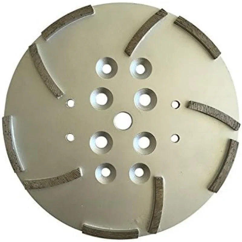 10 Concrete Diamond Grinding Disc Plate Edco, Blastrac, Husvqarna, 10 Turbo Segment, 30/40 Grit