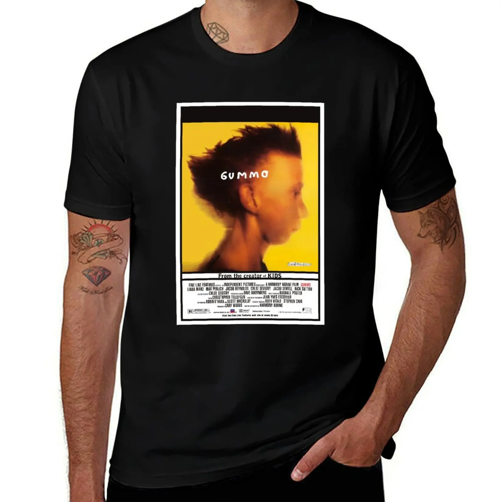 Gummo Poster Remake T-Shirt Comfort Stretch Tee Shirt T-Shirt