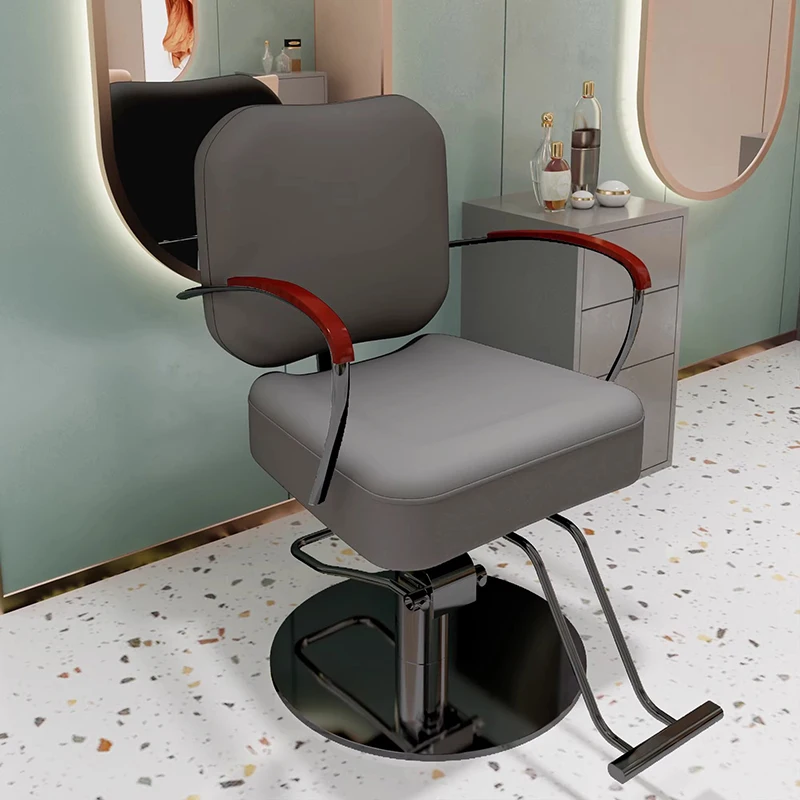 Studio Classic Barber Chair Nordic Design Luxury Modern For Beauty Salon Barber Chair Swivel Style Barberstuhl Salon Furniture