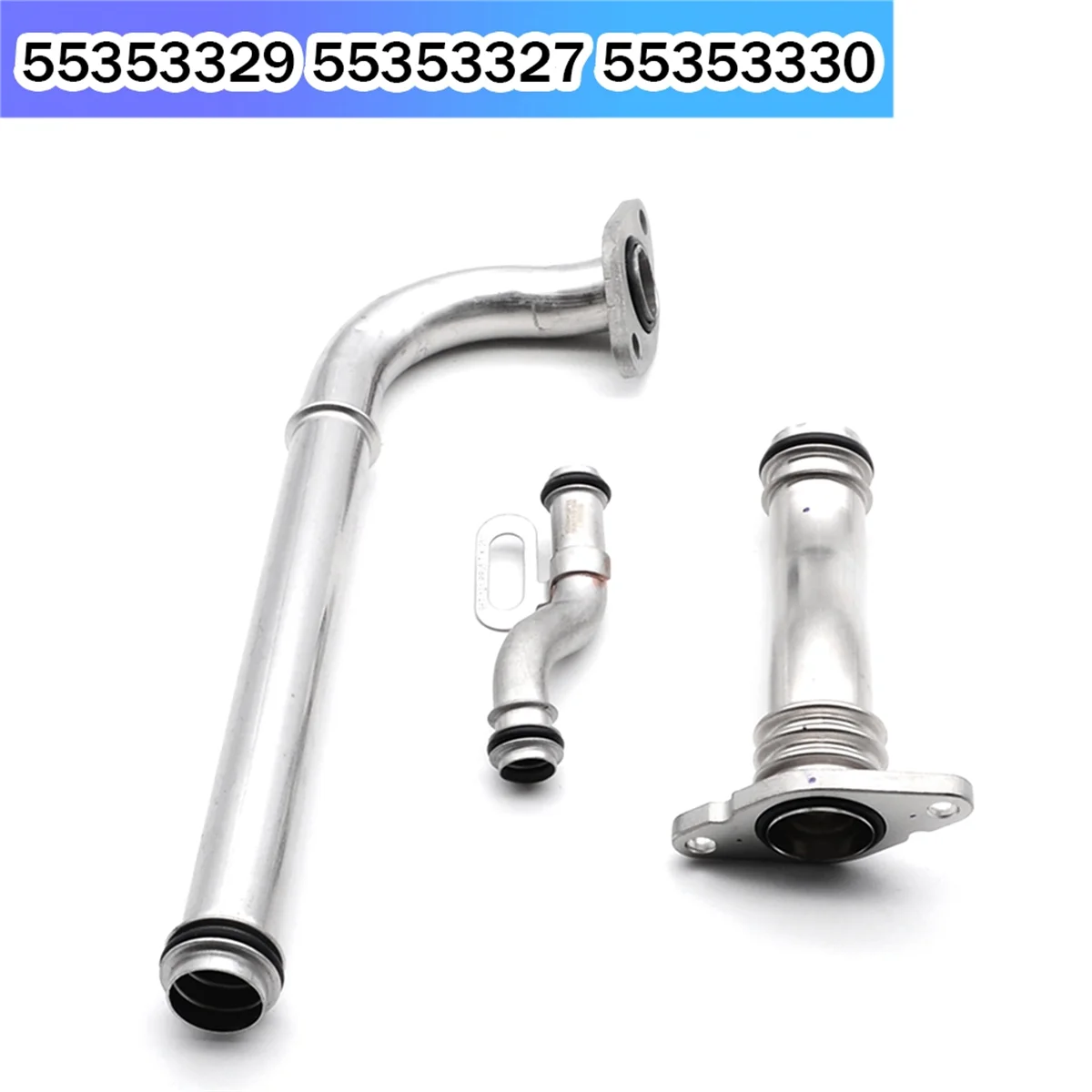 3 шт. водопроводная труба охлаждающей жидкости двигателя, труба масляного радиатора для Vauxhall ASTRA H/J/A/B/C 55353329 55353327 55353330