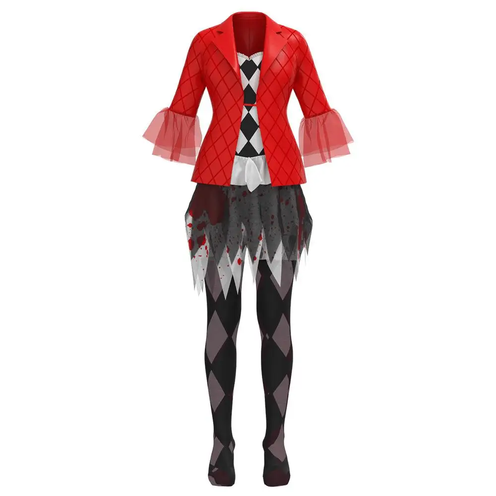 loween Joker 2 Costume da film Abbigliamento etnico da donna Costume di scena Produzione cinese Collezione autunnale 2024