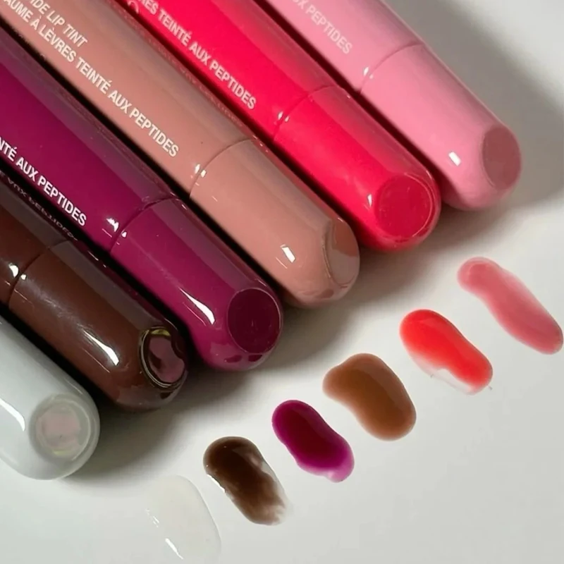 ファッションリップグロス口紅ホットカラーコードレモンティニリボントーストラズベリーゼリーショックケーキメイクアップ製品ブランド化粧品