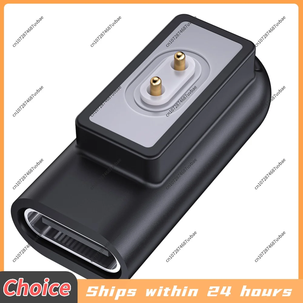 USB-C Female To for Xiaomi Smartwatch Male Adapter Type C To Charging Adapter for Xiaomi Mi Band 8 Pro/8 for Redmi Watch 4 3