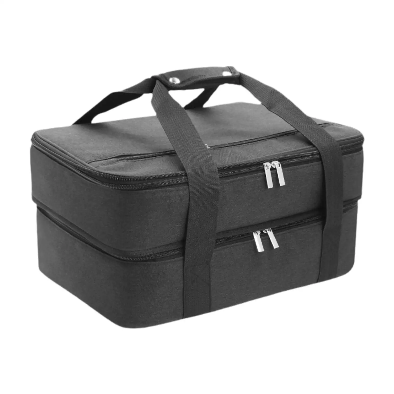 Large Insulated Cooler Bag Food Hot or Cold Food Carrier Case Waterproof Food Delivery Bag for Travel Camping Work Party Office