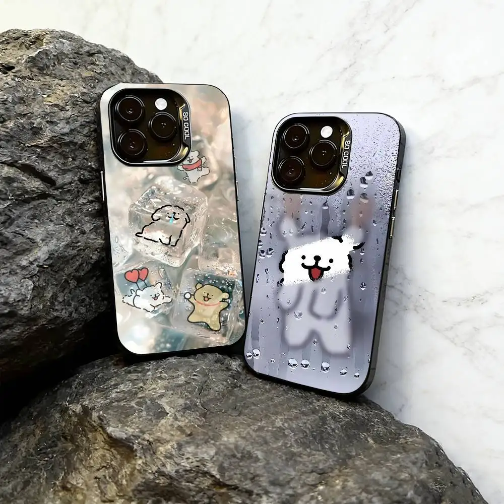 

Fun and cute Phone Case For iPhone 17,16,15,14,13,12,11 Plus,Pro Max,XS,Colorful Silver Black Cover